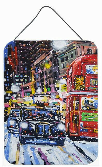 London Snow by Roy Avis Wall or Door Hanging Prints ARA0133DS1216 by Caroline's Treasures