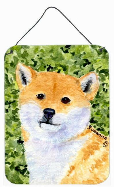 Shiba Inu Aluminium Metal Wall or Door Hanging Prints by Caroline's Treasures