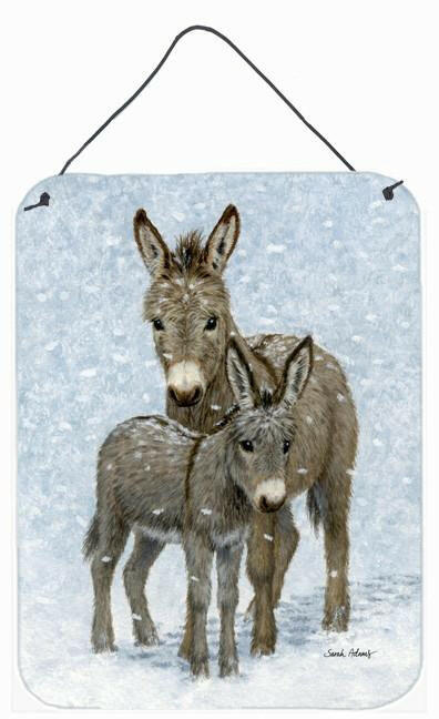 Donkeys Wall or Door Hanging Prints ASA2149DS1216 by Caroline's Treasures