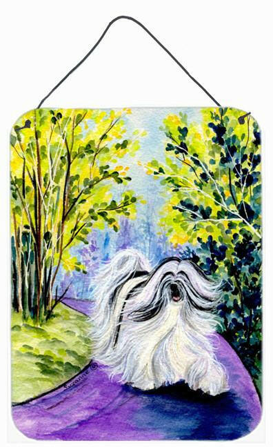 Tibetan Terrier Aluminium Metal Wall or Door Hanging Prints by Caroline's Treasures