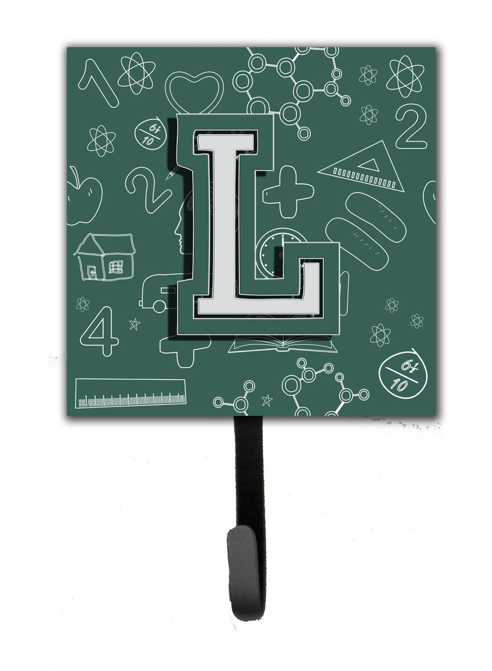 Letter L Back to School Initial Leash or Key Holder CJ2010-LSH4 by Caroline's Treasures