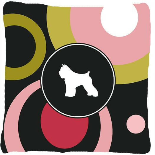 Bouvier des Flandres Decorative   Canvas Fabric Pillow by Caroline's Treasures