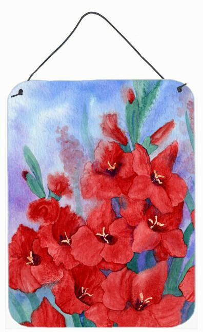 Gladioli Wall or Door Hanging Prints IBD0250DS1216 by Caroline's Treasures