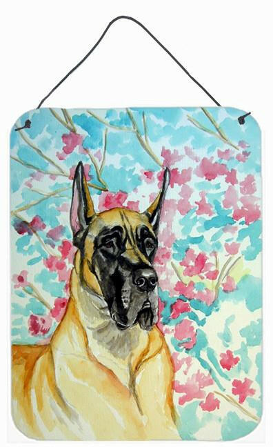 Great Dane Aluminium Metal Wall or Door Hanging Prints by Caroline's Treasures