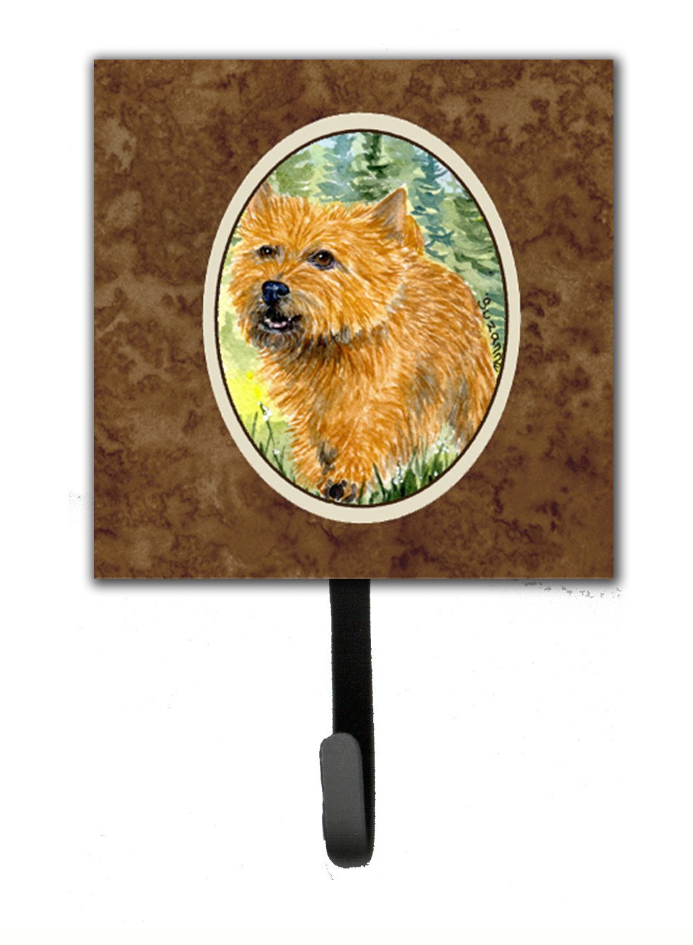 Norwich Terrier Leash Holder or Key Hook by Caroline's Treasures