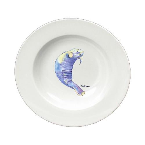 Manatee  Ceramic - Bowl Round 8.25 inch 8637-SBW by Caroline's Treasures