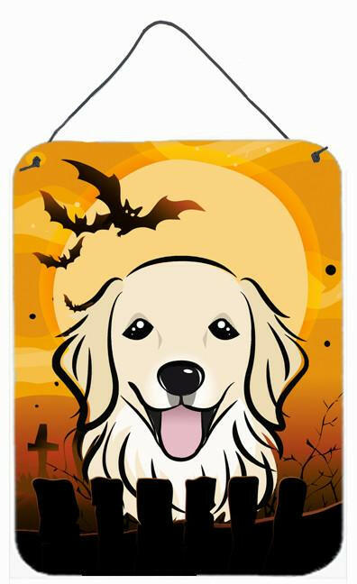 Halloween Golden Retriever Wall or Door Hanging Prints BB1763DS1216 by Caroline's Treasures