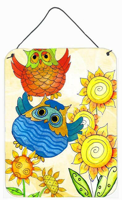 Celebrate Owl Wall or Door Hanging Prints PJC1033DS1216 by Caroline's Treasures