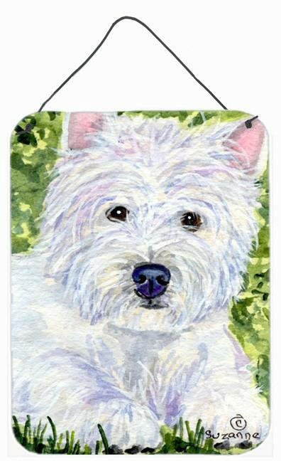 Westie Aluminium Metal Wall or Door Hanging Prints by Caroline's Treasures