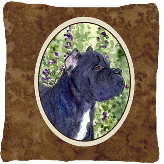 Cane Corso Decorative   Canvas Fabric Pillow by Caroline&#39;s Treasures