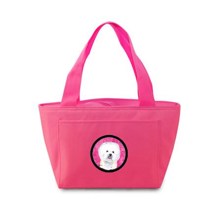 Pink Bichon Frise Lunch Bag or Doggie Bag SC9135PK by Caroline's Treasures