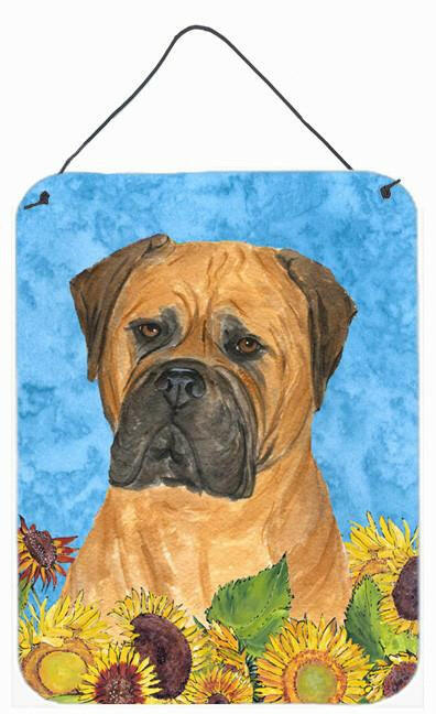 Bullmastiff Aluminium Metal Wall or Door Hanging Prints by Caroline's Treasures