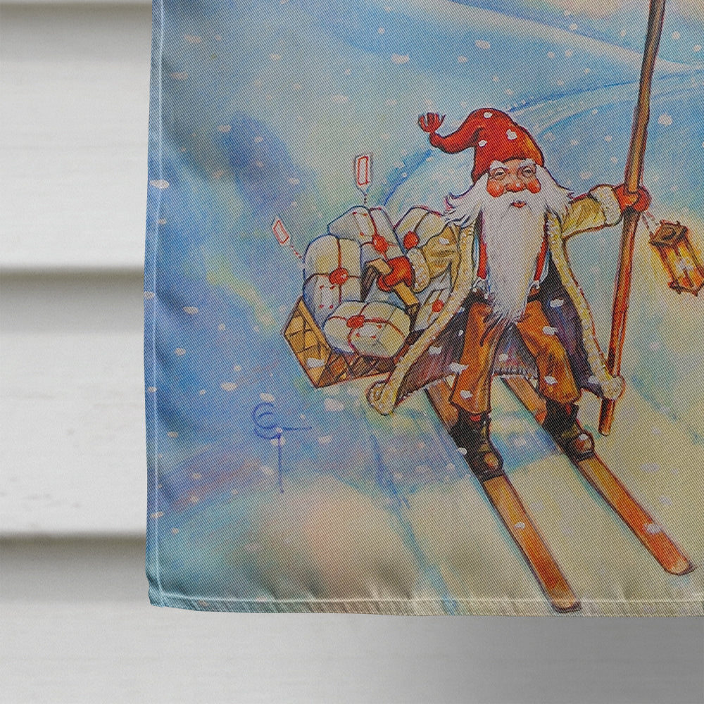 Christmas Gnome Headed out Flag Canvas House Size ACG0147CHF  the-store.com.