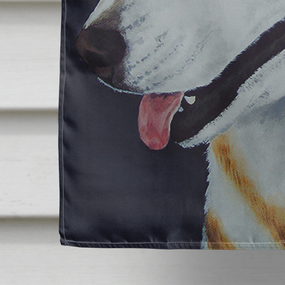 Siberian Husky Flag Canvas House Size AMB1043CHF  the-store.com.