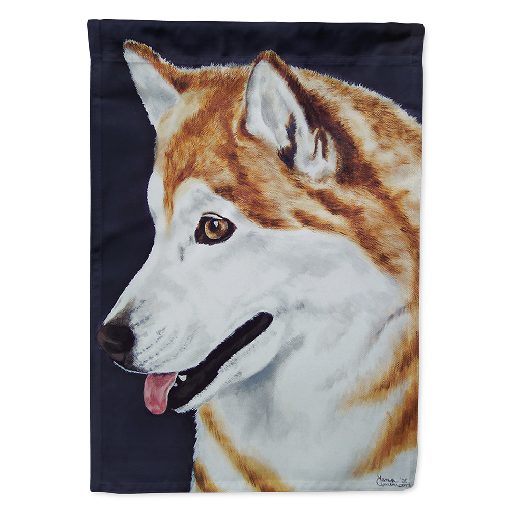 Siberian Husky Flag Canvas House Size AMB1043CHF  the-store.com.