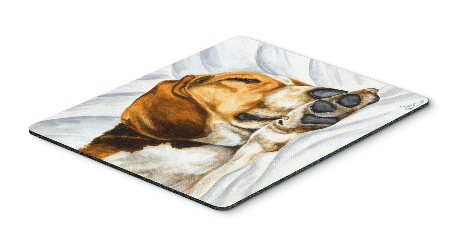 Beagle Bliss Mouse Pad, Hot Pad or Trivet AMB1076MP by Caroline's Treasures