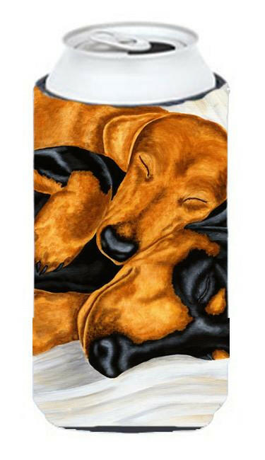 Dachshund Snuggles Tall Boy Beverage Insulator Hugger AMB1110TBC by Caroline&#39;s Treasures