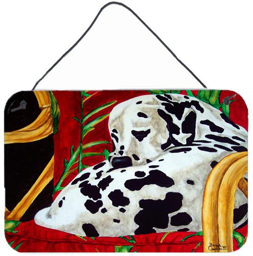 Sunday Nap Dalmatian Wall or Door Hanging Prints by Caroline&#39;s Treasures