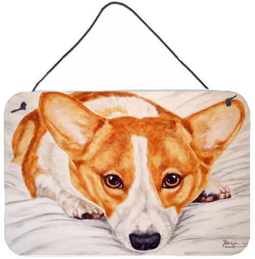 Fiona Corgi Wall or Door Hanging Prints AMB1133DS812 by Caroline's Treasures