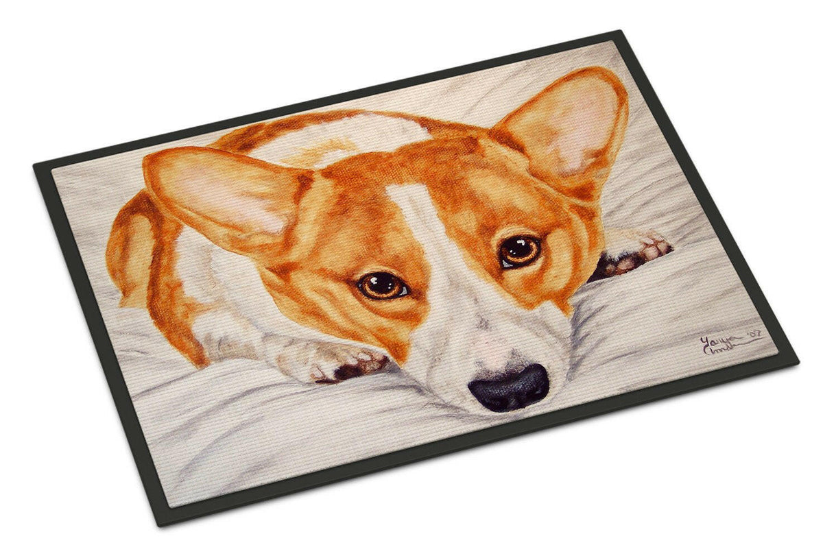 Fiona Corgi Indoor or Outdoor Mat 24x36 AMB1133JMAT - the-store.com