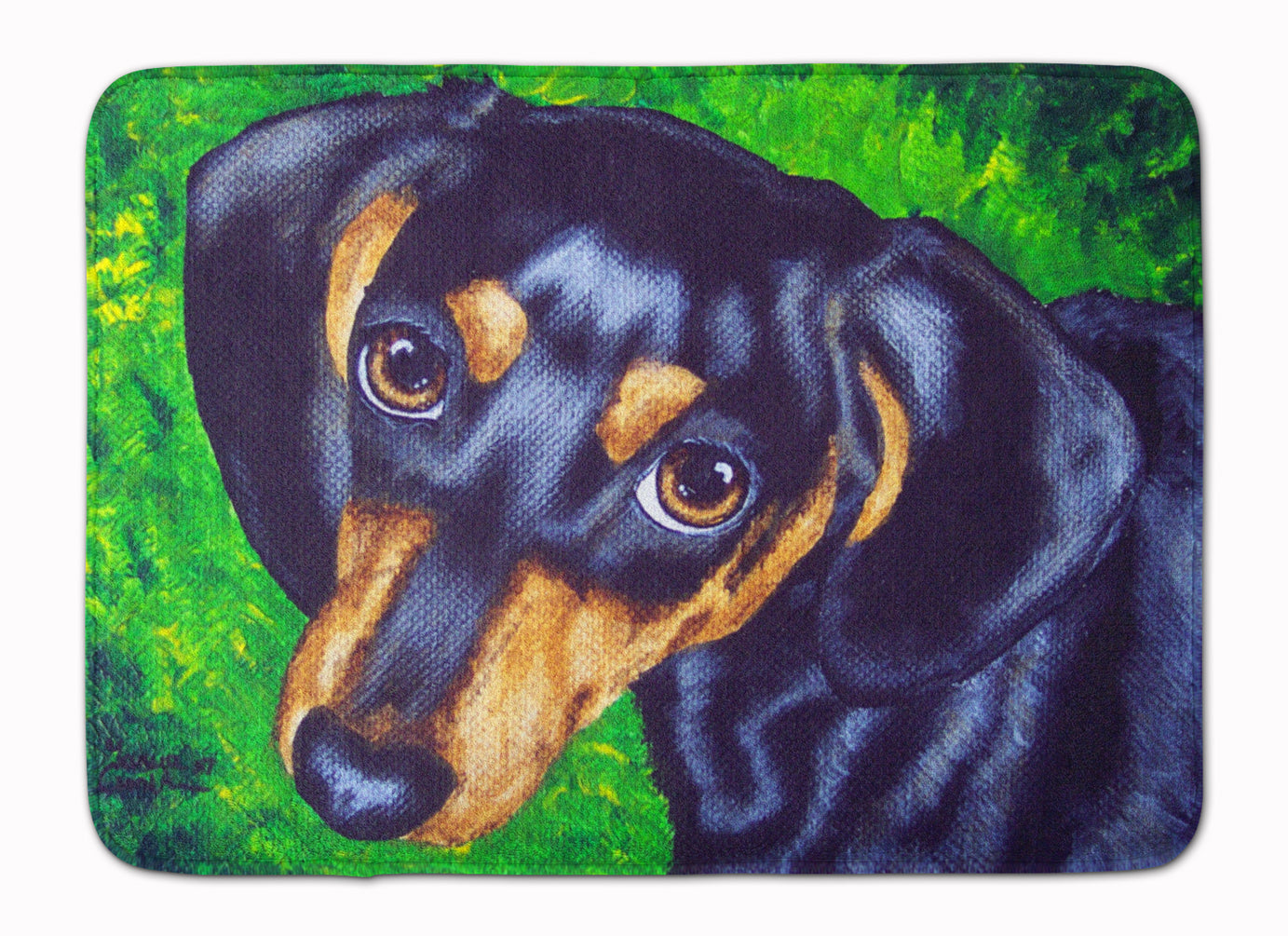 Tootsie Dachshund Machine Washable Memory Foam Mat AMB1173RUG - the-store.com