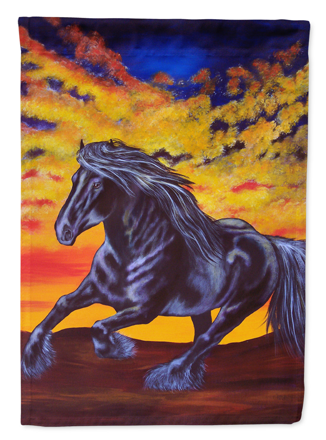 Desert Wind Horse Flag Garden Size  the-store.com.