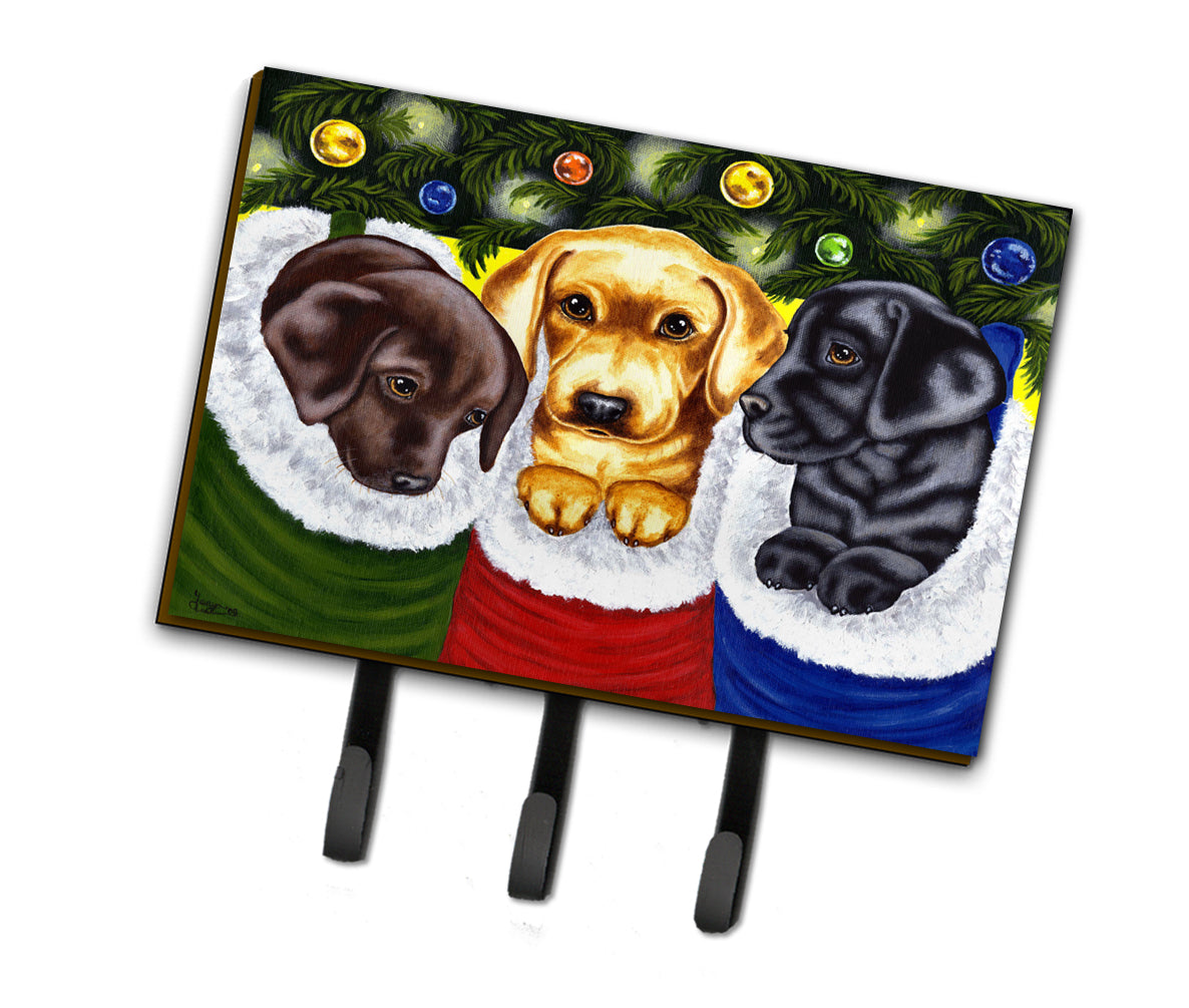 Christmas Stocking Surprise Labrador Leash or Key Holder AMB1315TH68  the-store.com.