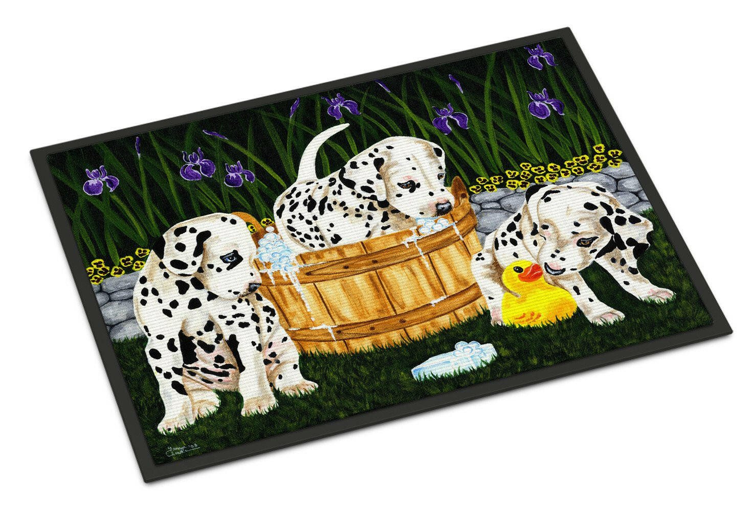 Pass the Soap Dalmatian Indoor or Outdoor Mat 24x36 AMB1320JMAT - the-store.com