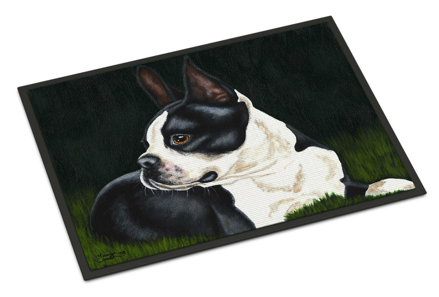 Boston Terrier Beauty Indoor or Outdoor Mat 18x27 AMB1321MAT - the-store.com