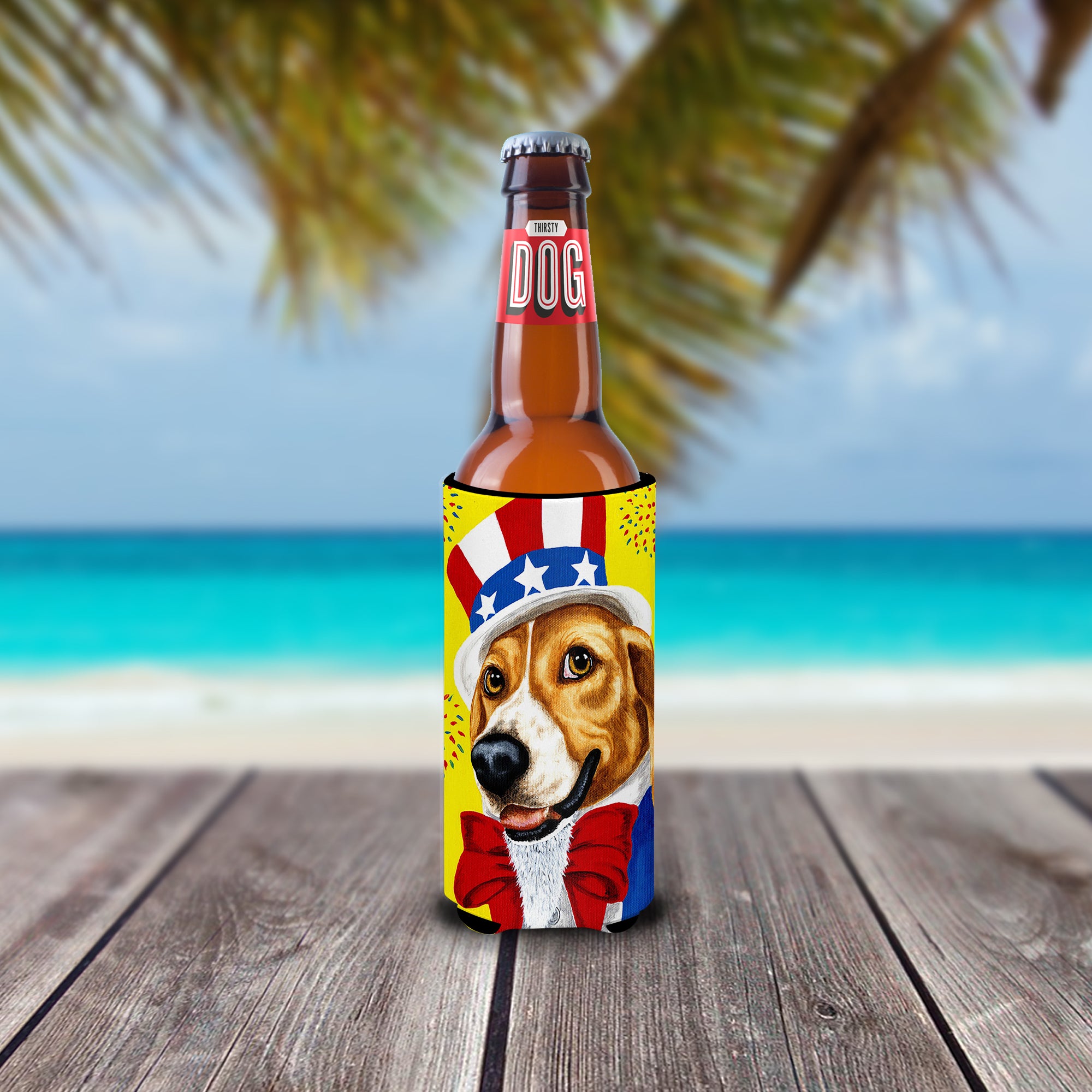 Unble Sam's USA Beagle Ultra Beverage Insulators for slim cans AMB1337MUK  the-store.com.