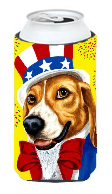 Unble Sam's USA Beagle Tall Boy Beverage Insulator Hugger AMB1337TBC by Caroline's Treasures