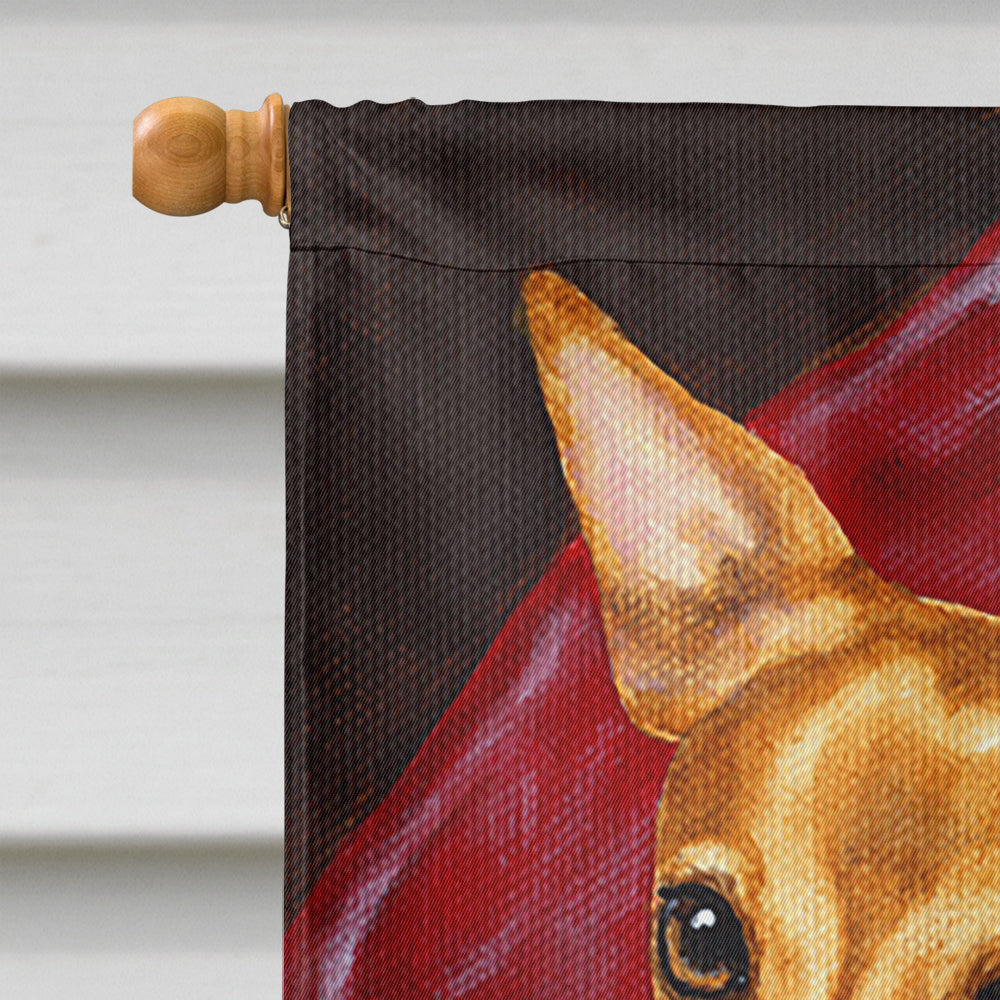 Pillow Princess Chihuahua Flag Canvas House Size AMB1389CHF  the-store.com.