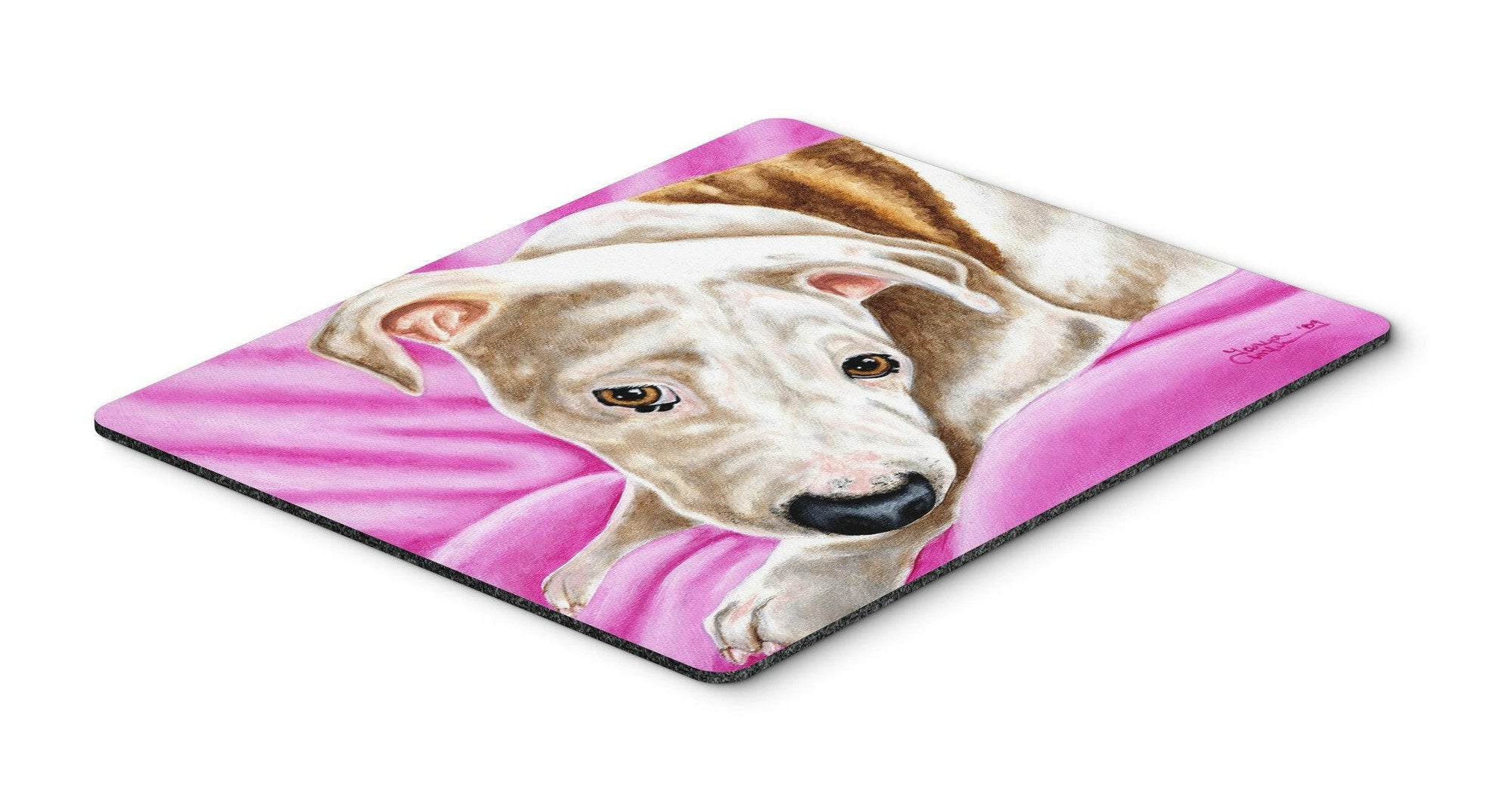 Dream Girl Pit Bull Mouse Pad, Hot Pad or Trivet AMB1413MP by Caroline's Treasures