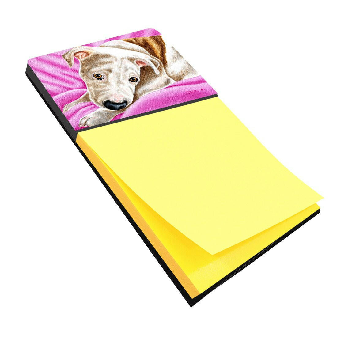 Dream Girl Pit Bull Sticky Note Holder AMB1413SN by Caroline's Treasures