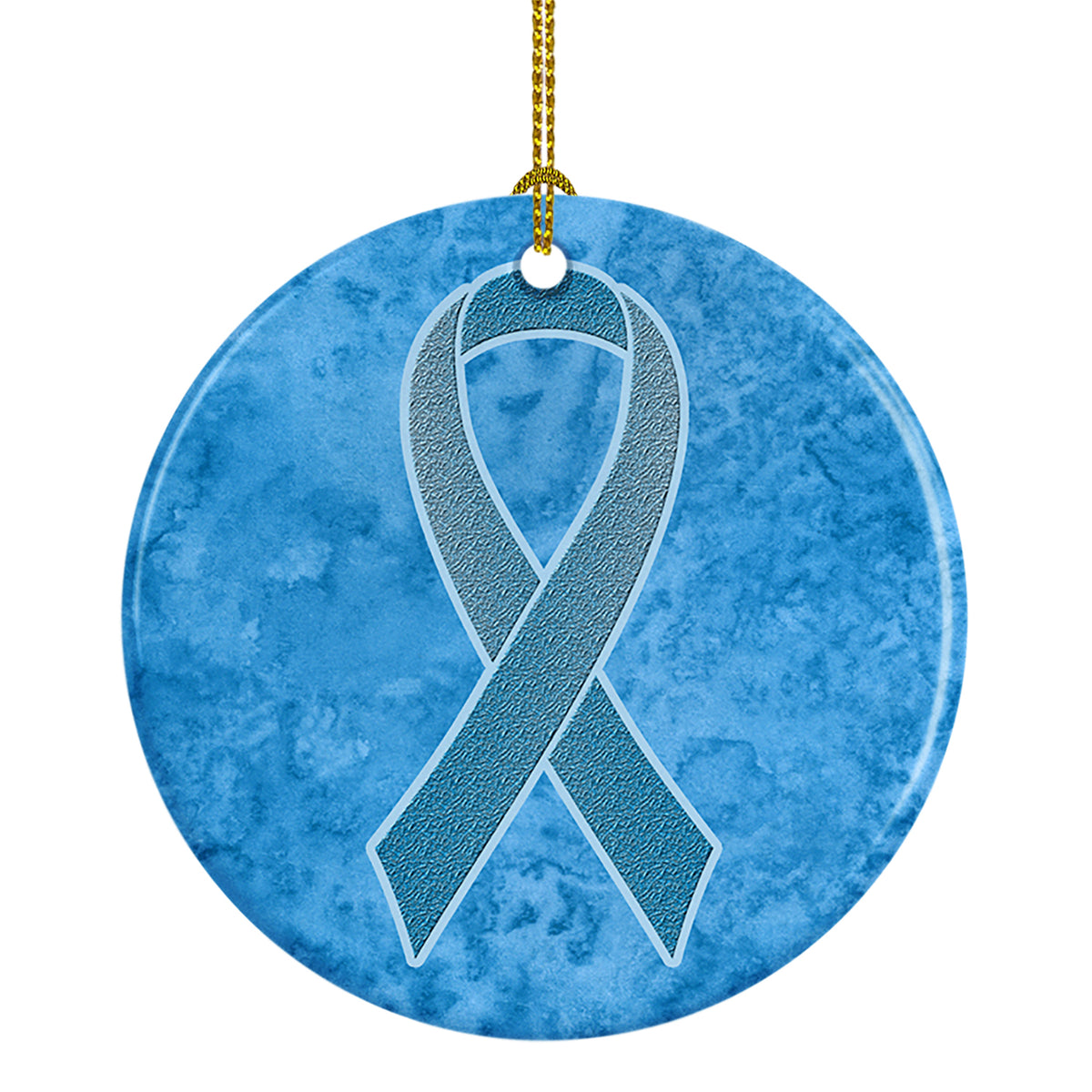 Blue Ribbon for Prostate Cancer Awareness Ceramic Ornament AN1206CO1 - the-store.com