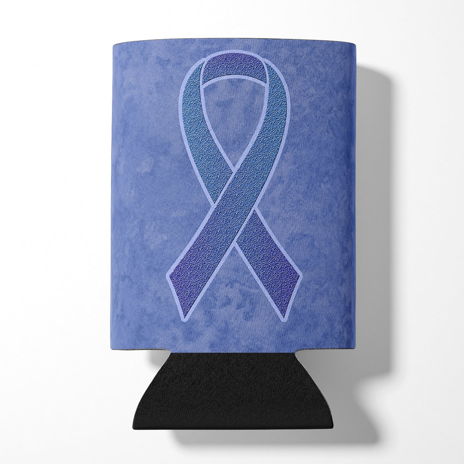 Periwinkle Blue Ribbon for Esophageal and Stomach Cancer Awareness Can or Bottle Hugger AN1208CC.