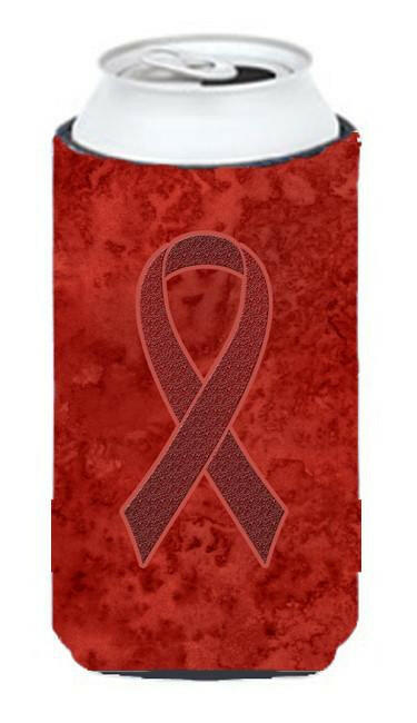 Burgundy Ribbon for Multiple Myeloma Cancer Awareness Tall Boy Beverage Insulator Hugger AN1214TBC by Caroline&#39;s Treasures