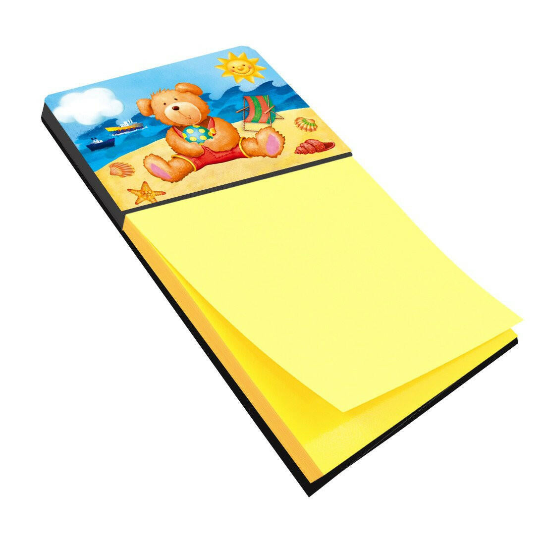 Teddy Bear on the Beach Sticky Note Holder APH0088SN by Caroline's Treasures