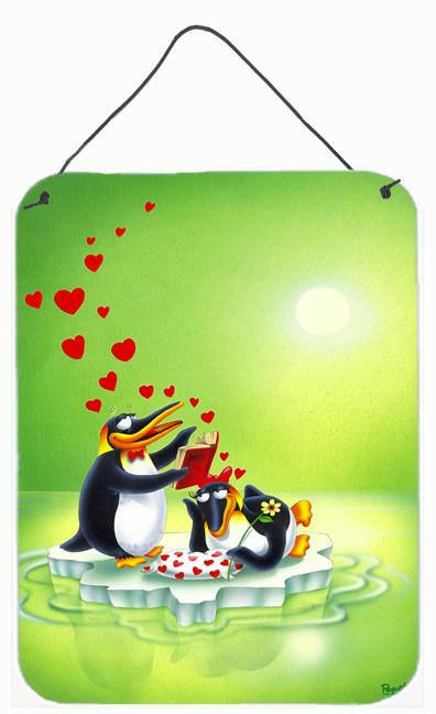 My Love Song Penguins Wall or Door Hanging Prints APH0246DS1216 by Caroline's Treasures