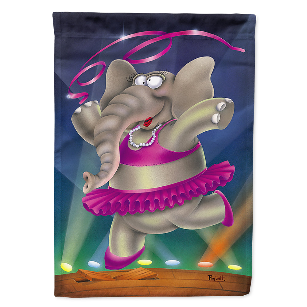 Elephant Ballerina Flag Canvas House Size APH0249CHF  the-store.com.