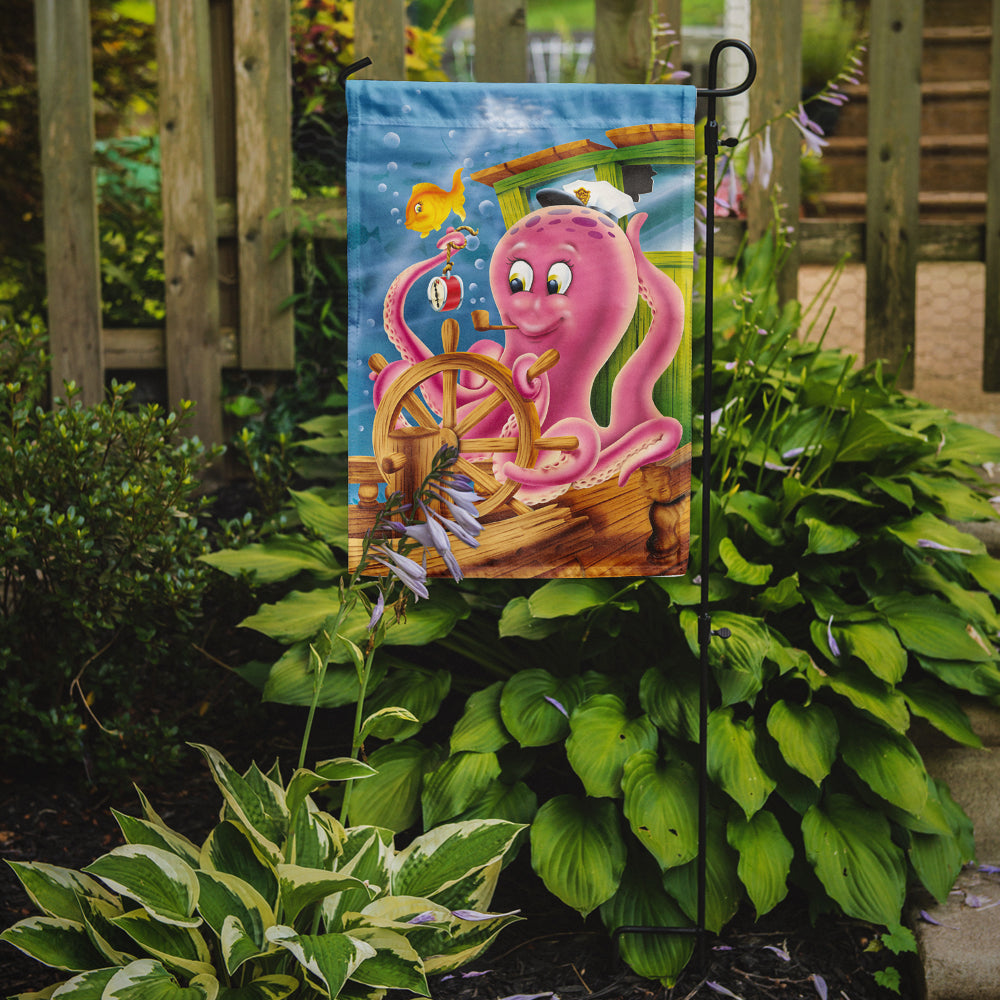 Captain Octopus Flag Garden Size  the-store.com.