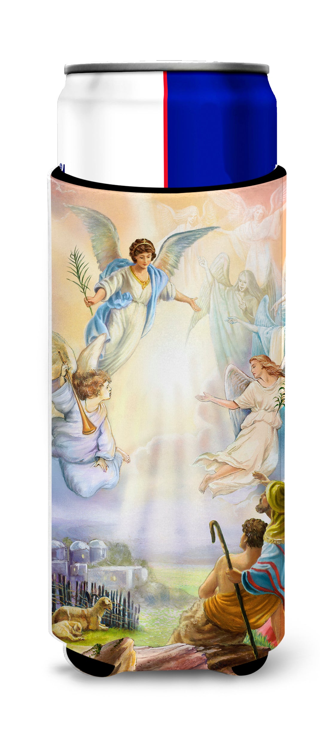 The Shepherds and Angels Appearing Ultra Beverage Insulators for slim cans APH5469MUK  the-store.com.