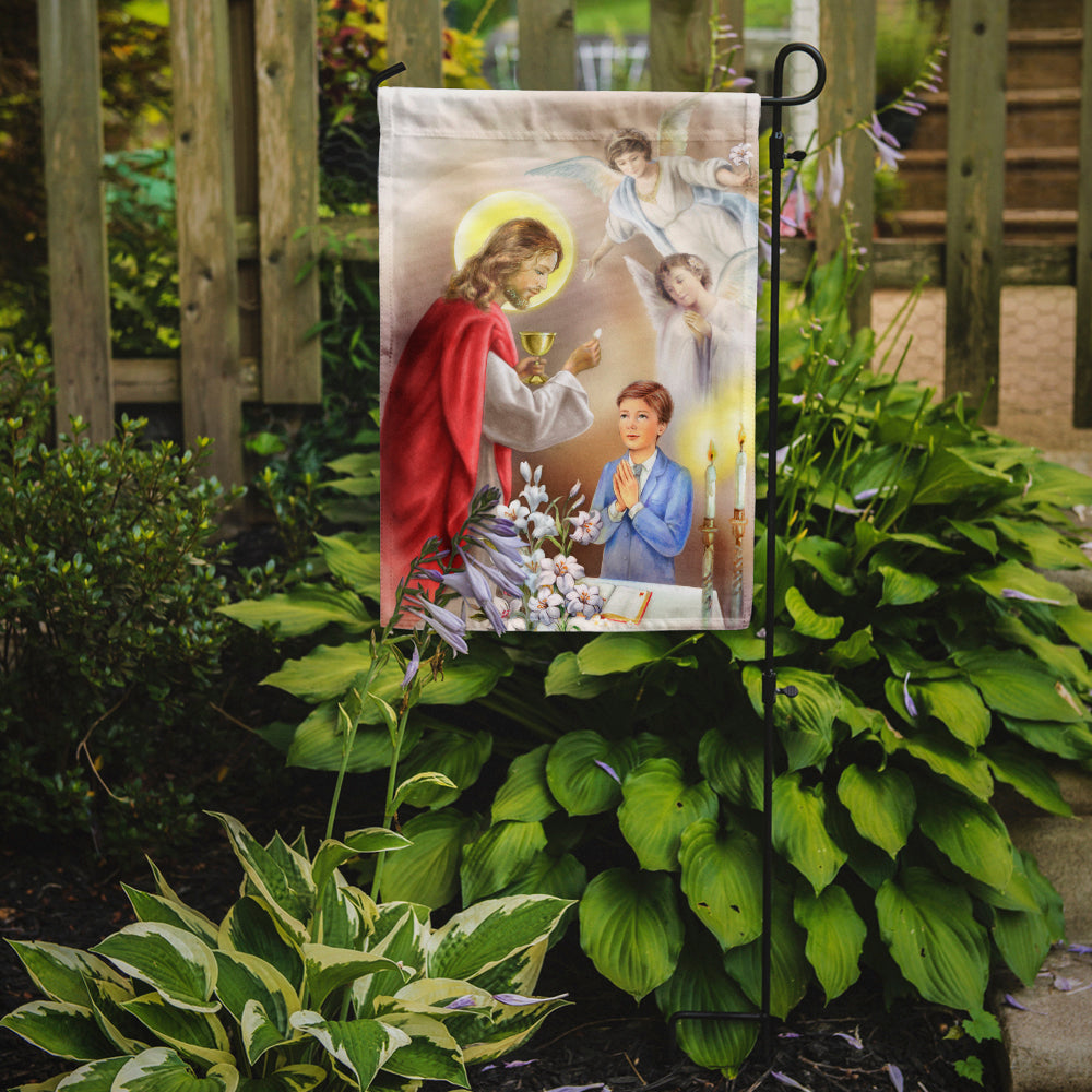 First Communion Boy Flag Garden Size APH7584GF  the-store.com.