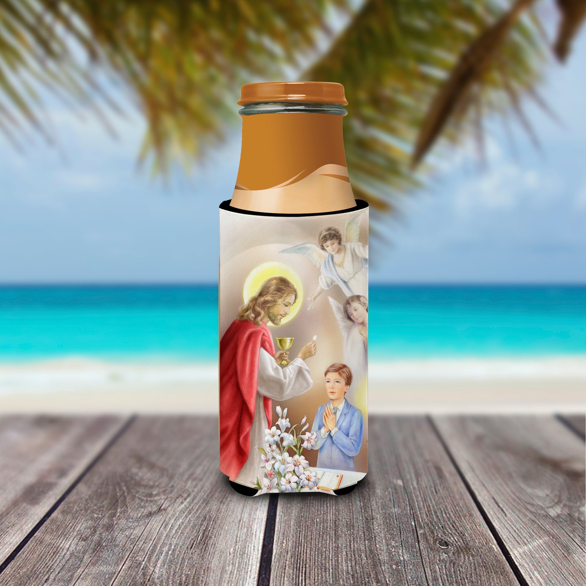 First Communion Boy  Ultra Beverage Insulators for slim cans APH7584MUK  the-store.com.