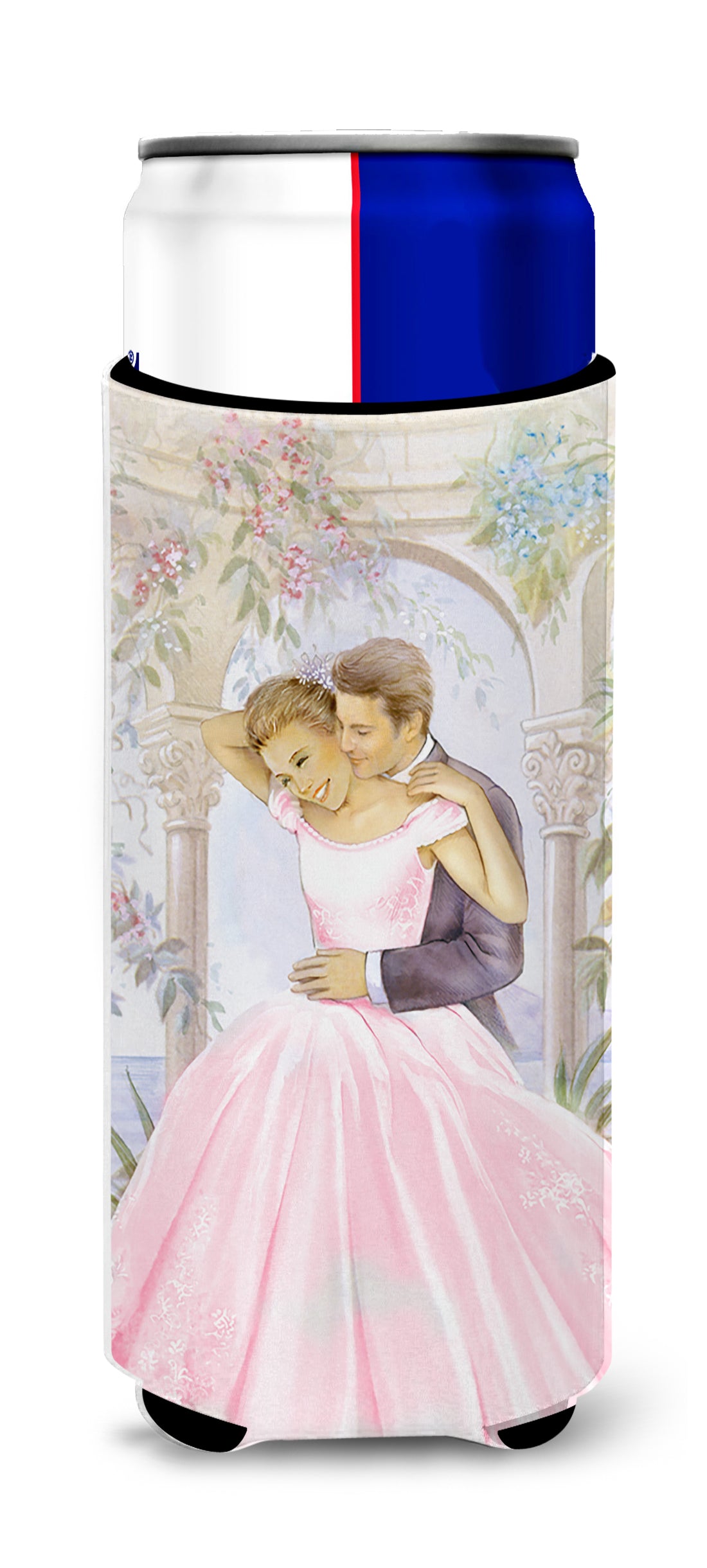 Romantic Couple Kiss  Ultra Beverage Insulators for slim cans APH8293MUK  the-store.com.