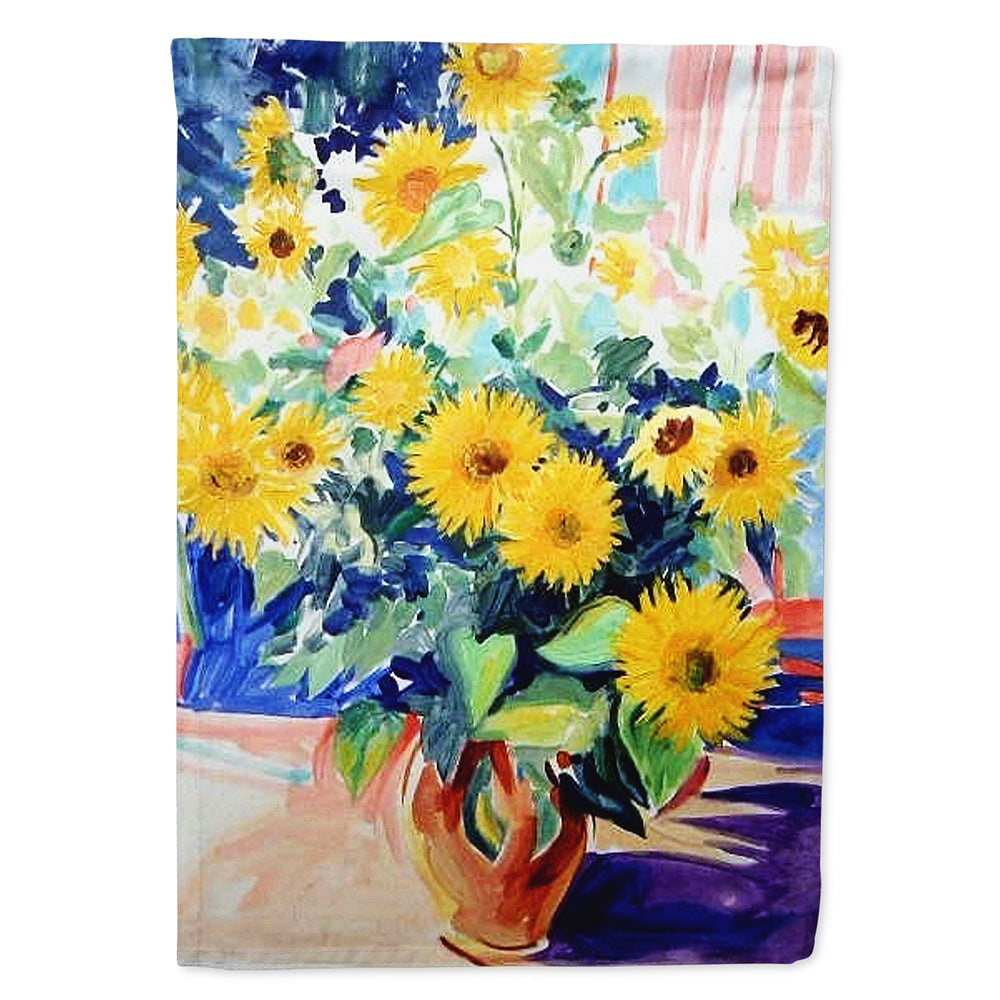 Sunflowers by Roy Avis Flag Canvas House Size ARA0063CHF  the-store.com.