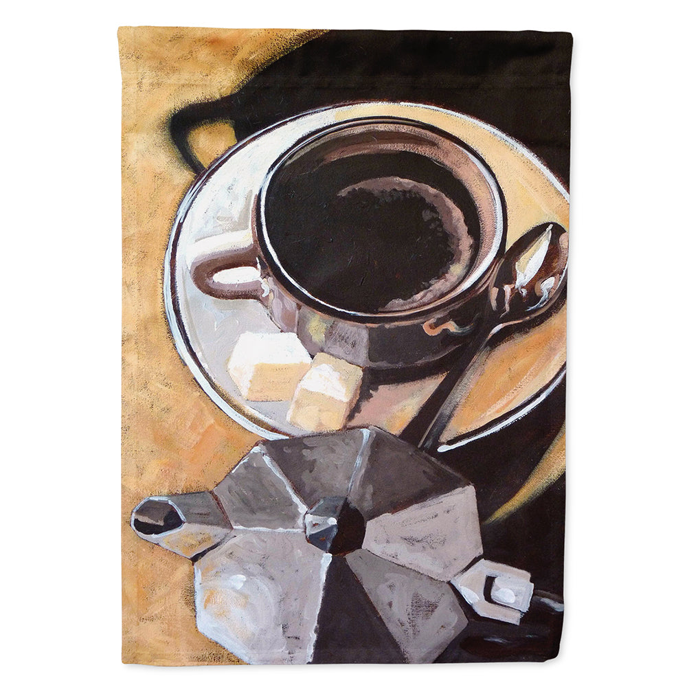 Coffee I by Roy Avis Flag Canvas House Size ARA0086CHF  the-store.com.