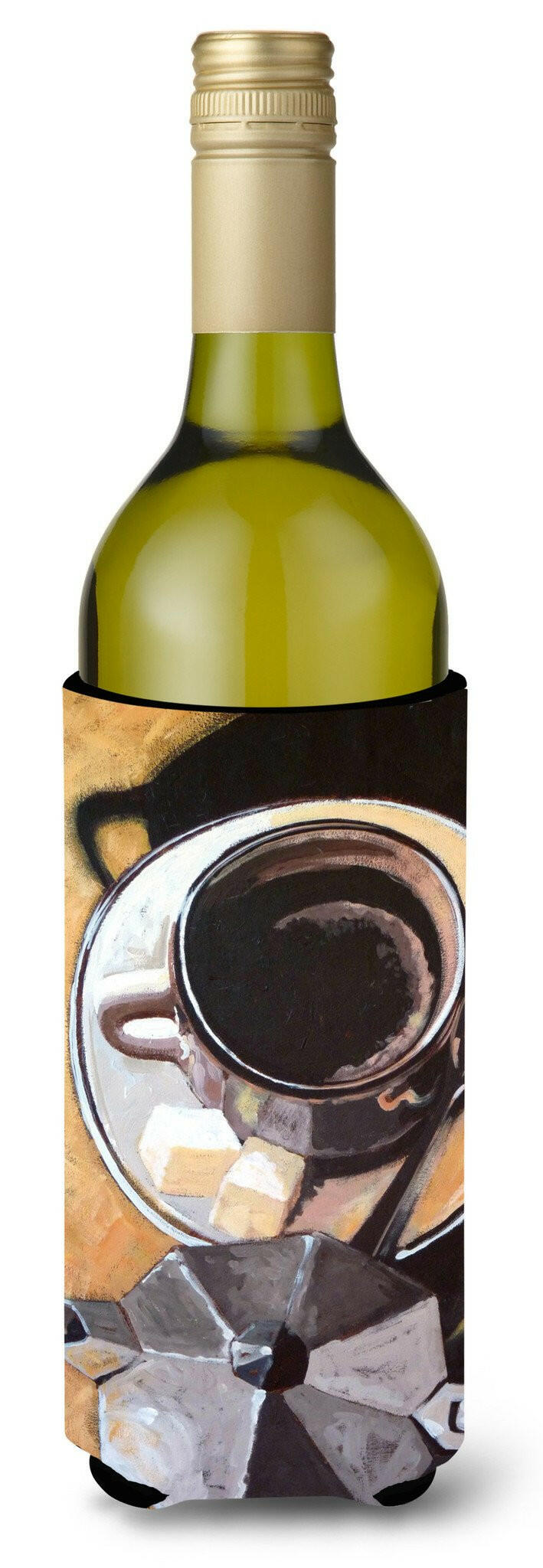 Coffee I by Roy Avis Wine Bottle Beverage Insulator Hugger ARA0086LITERK by Caroline's Treasures