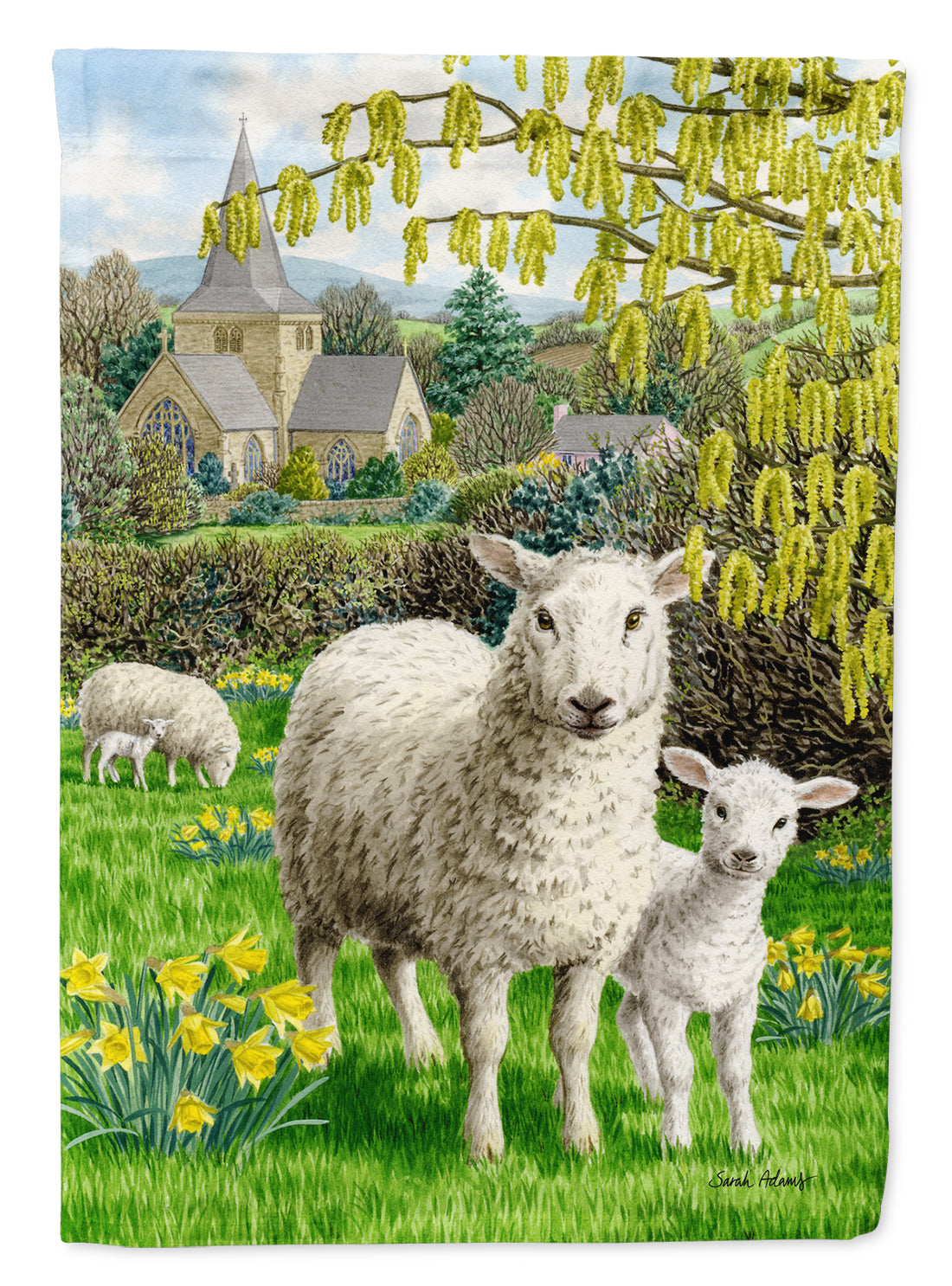 Sheep Flag Canvas House Size ASA2024CHF  the-store.com.