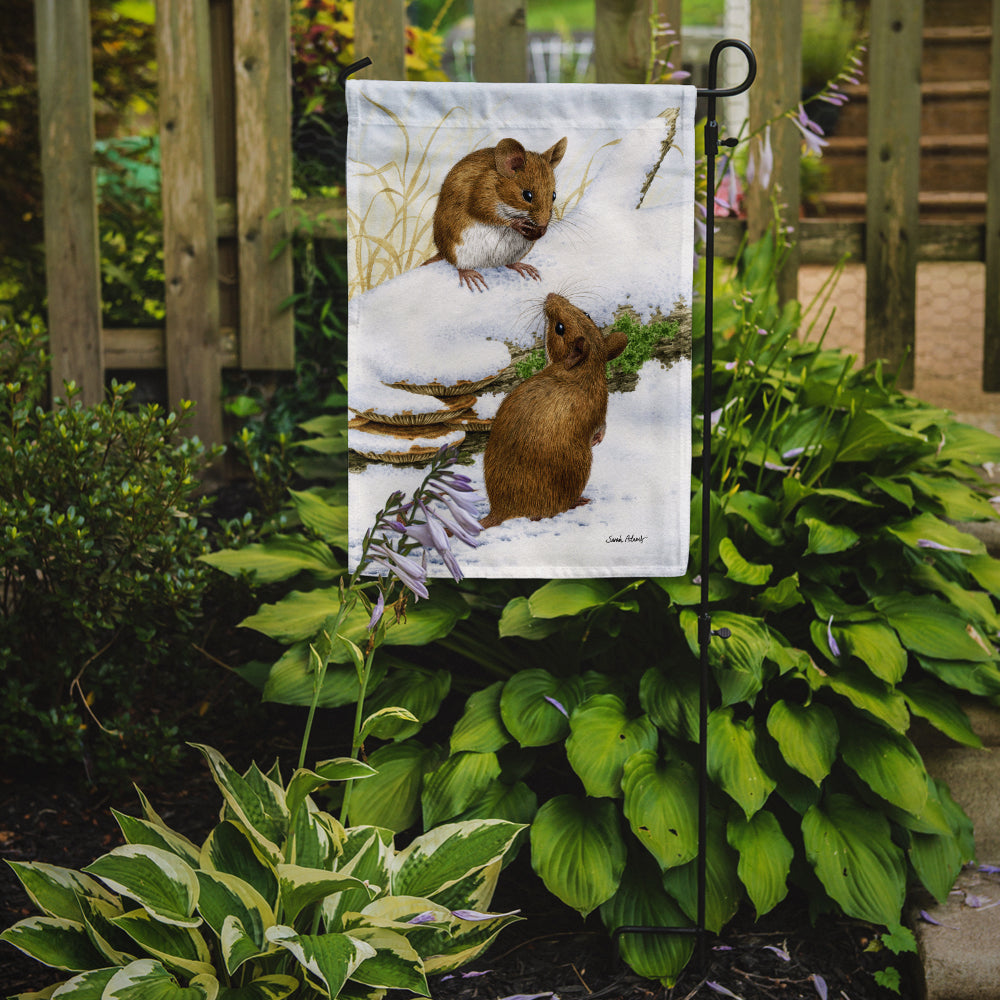 Wood Mice Wood Mouse Flag Garden Size ASA2027GF.